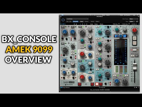 Brainworx - BX Console AMEK 9099 Overview⎮Demo On Drum Bus