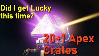 Another 20 plus 1 Loot Crates in Apex Legends for a Heirloom drop