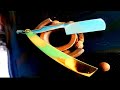 Rusty Bearing Forged into a Beautiful Sharp STRAIGHT RAZOR