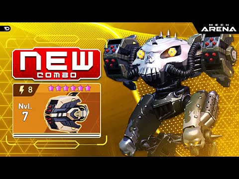 FIRST TRY with the NEW STORM RACK 8! 🔥Worth it?⚡| Mech Arena