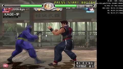 Virtua Fighter 4 Evolution - Aethersx2  - Huawei P30 Pro - Android