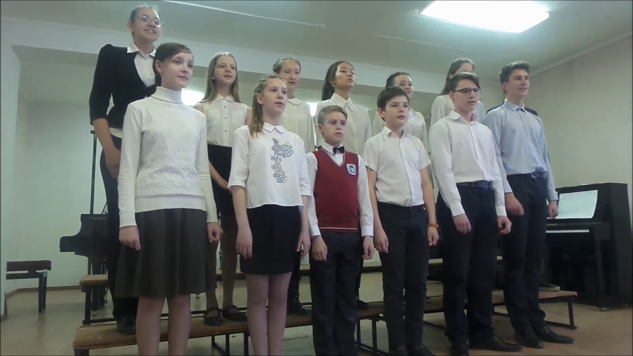 Сочинение о весне. Мелодичная нежная песня от старшего хора ДМШ - YouTube