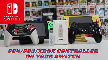 BIGBIG WON R100 Controller Adapter Review and Guide | Using a PS4 or PS5 Controller on your Switch