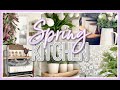 SPRING KITCHEN DECOR 2022 | FARMHOUSE SPRING DECORATE WITH ME MARCH 2022