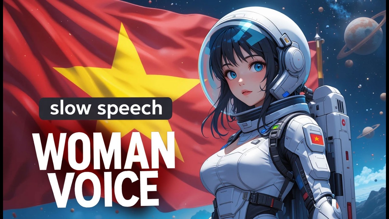 Vietnamese for Beginners | First 100 Days — Comprehensible Input, Woman slow voice