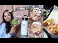 what i eat in a weekend | Nicole Laeno