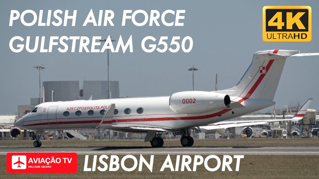 Polish Air Force Gulfstream Aerospace G550 • 3rd Transport Aviation Wing (3 SLTr)