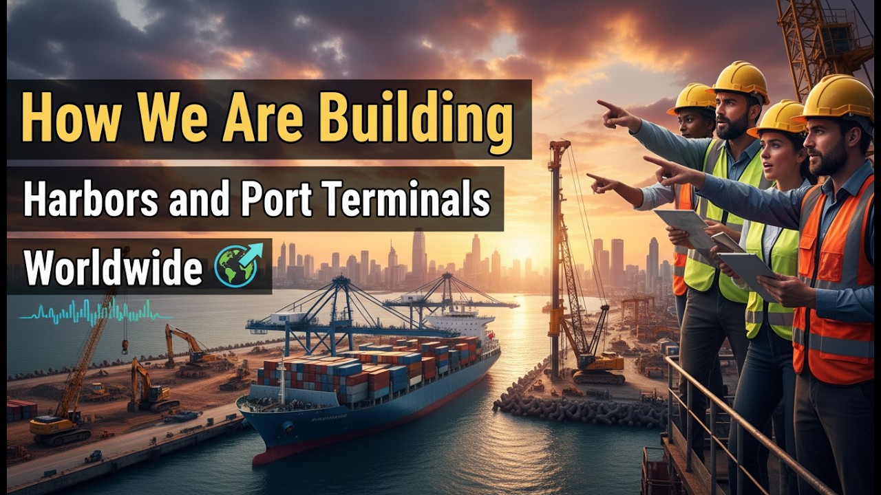 How We Are Building Harbors and Port Terminals Worldwide I Civil Engineering