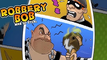 Robbery Bob™ - Level Eight AB Chapter 2 NINJA CUIT Part 1 Walkthrough - New Game Plus