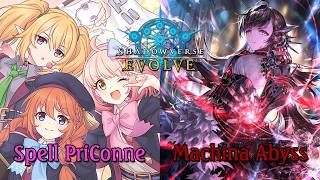 Shadowverse Evolve Locals Round 2: Spell PriConne vs Machina Abyss screenshot 2