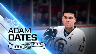 Adam Oates NHL's fourth all-time assists leader