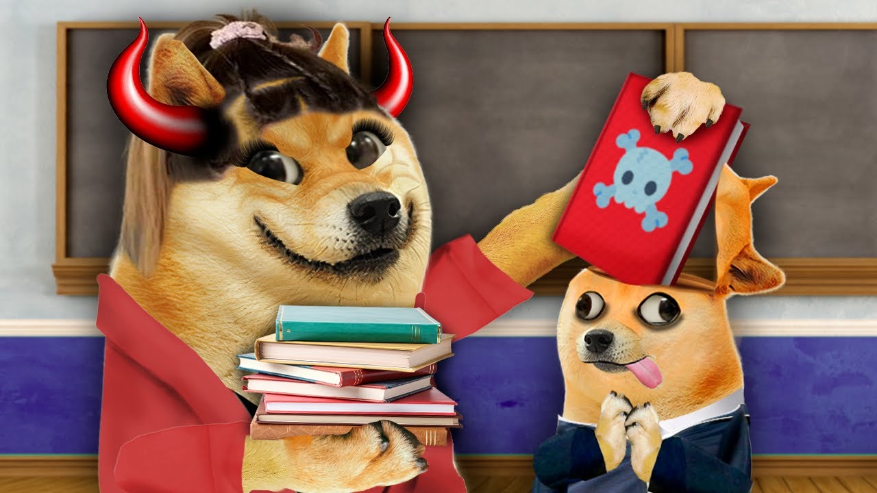 Учительница учит детей ПЛОХИМ вещам 🎒📚