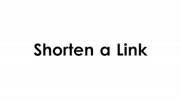 How to Shorten a link? Paybitly.com