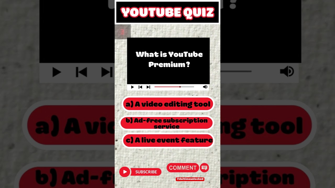 Think Fast! Test your YouTube Knowledge Now!!!