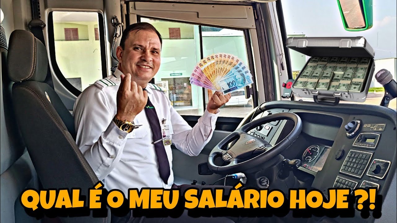 Qual é O Meu SALÁRIO HOJE De Motorista Rodoviária de Ônibus. No Marcopolo New G7 DD da Tocantins.