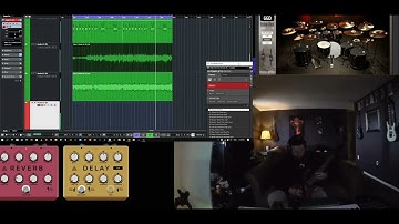 OBS - Loop Session Overview - Using Cubase, GGD Invasion & AmpHub