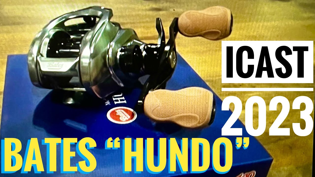 ICAST 2023 Bates Fishing Company Hundo Baitcasting Reel 