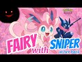 FAIRY with Sniper at her back, the new OP Sylveon EX from Pokemon TCG pocket new pack, EEVEE GROVE
