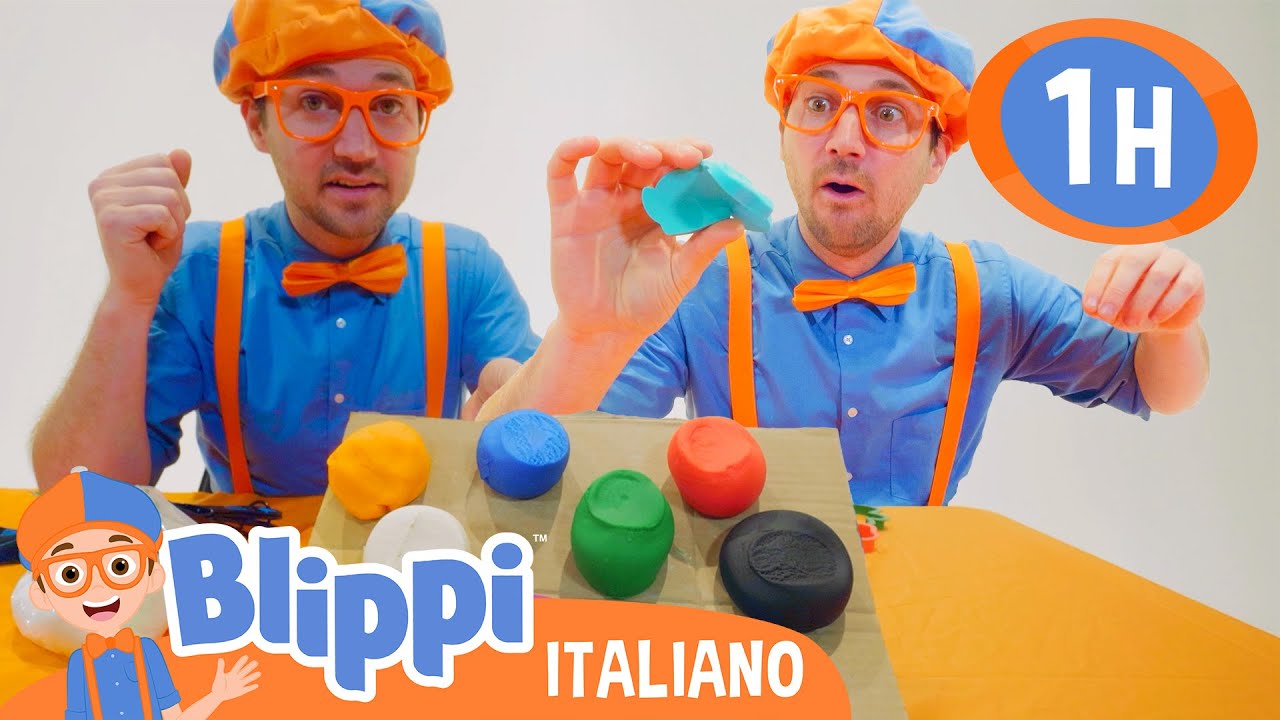 Creatività Illimitata Con Blippi! 🖼️🎨 | Blippi in Italiano | Video educativi per bambini