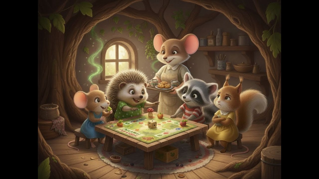 Як не треба себе поводити з друзями. Аудіоказка про мишку Руню та її друзів. Український контент