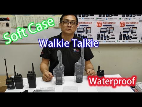 Waterproof case for Walkie-talkie - YouTube