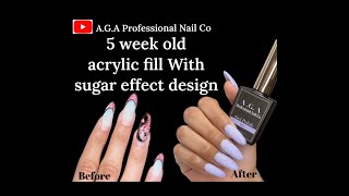 HOW TO MAKE YOUR NAILS LAST 5 WEEKS USING  (A.G.A NAIL PRODUCTS