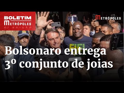 Bolsonaro entrega terceiro conjunto de joias sauditas | Boletim Metrópoles 2º