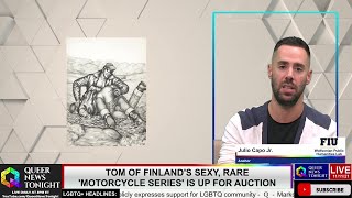 Tom of Finlands Sexy, Rare Motorcycle Series Is Up For Auction