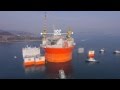Dockwise vanguard transport gigantic goliat fpso