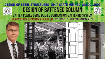 DSS30|DesignofSteelStructures|DesignofBattenedColumn-BattenPlatesUsingBoltConnection|BatteningSystem