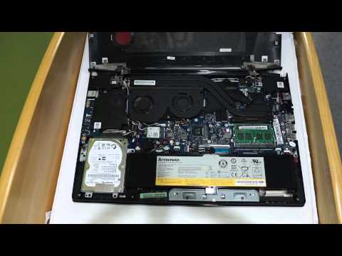 Lenovo Y50 - 70 memory or hard drive replacement - YouTube