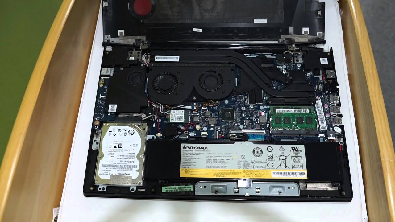 Lenovo - memory hard drive replacement - YouTube