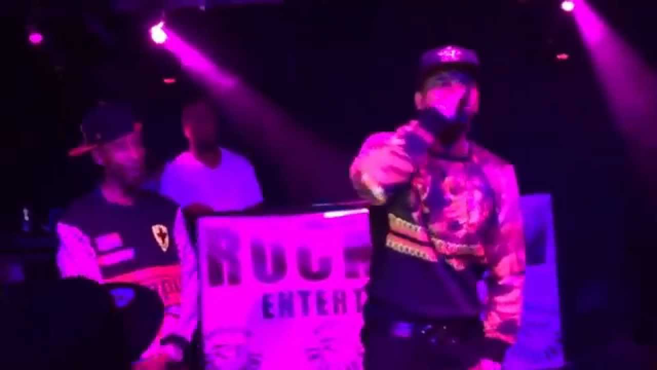 Profesa Fx first performance with GOTGANG OPENING FOR PAPOOSE AND CORY GUNZ @ black thorn !!!