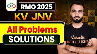 RMO 2025 KV &amp; JNV Problems Solutions  Detailed Explanation | VOS