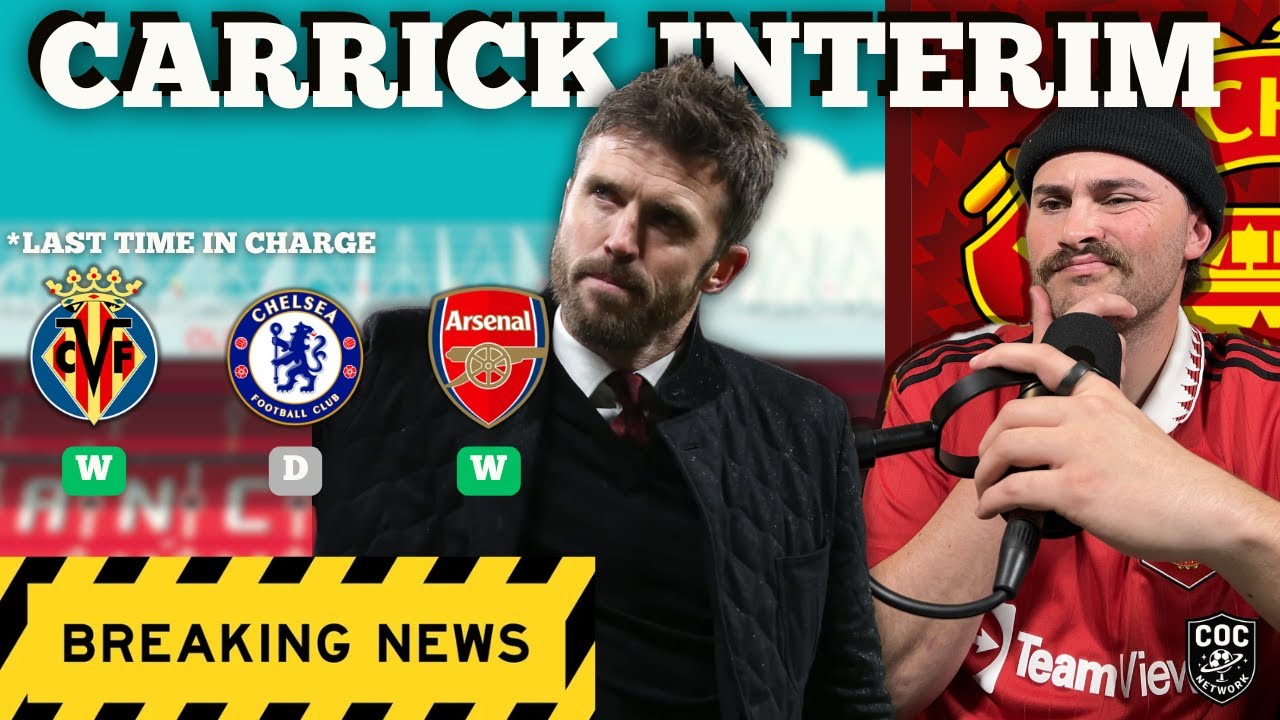 🚨 Breaking: Michael Carrick Returns as Man United Caretaker Manager 💭