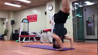 headstand forward roll