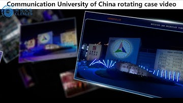Communication University of China Rotation 360 Degree LED Tube