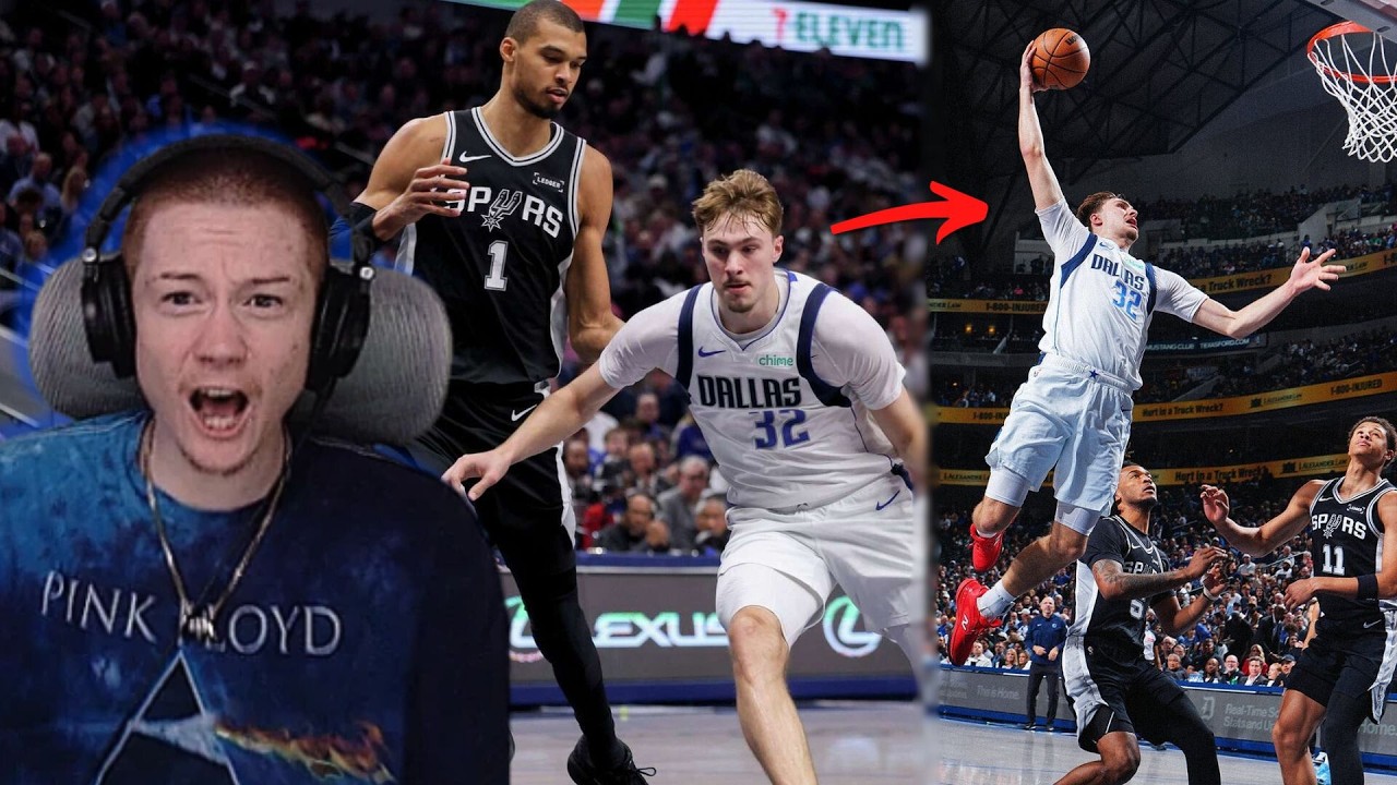 Wemby vs Cooper Flagg! Reacting to Spurs vs Mavs!