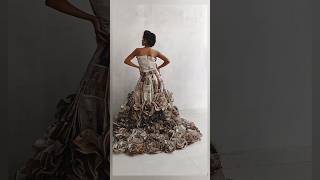 Celeb style NEWSPAPER DRESS!!🗞 #paperdress #viraldress #celebstyle#share #trendingshorts#viralshorts