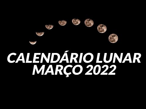 Vídeo: Calendário de pouso lunar para março de 2021