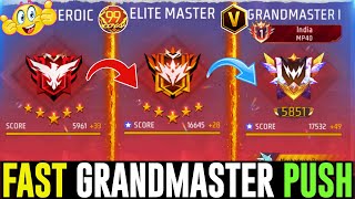 Road To New Grandmaster in Solo || Fast Tips and tricks #rankpush
