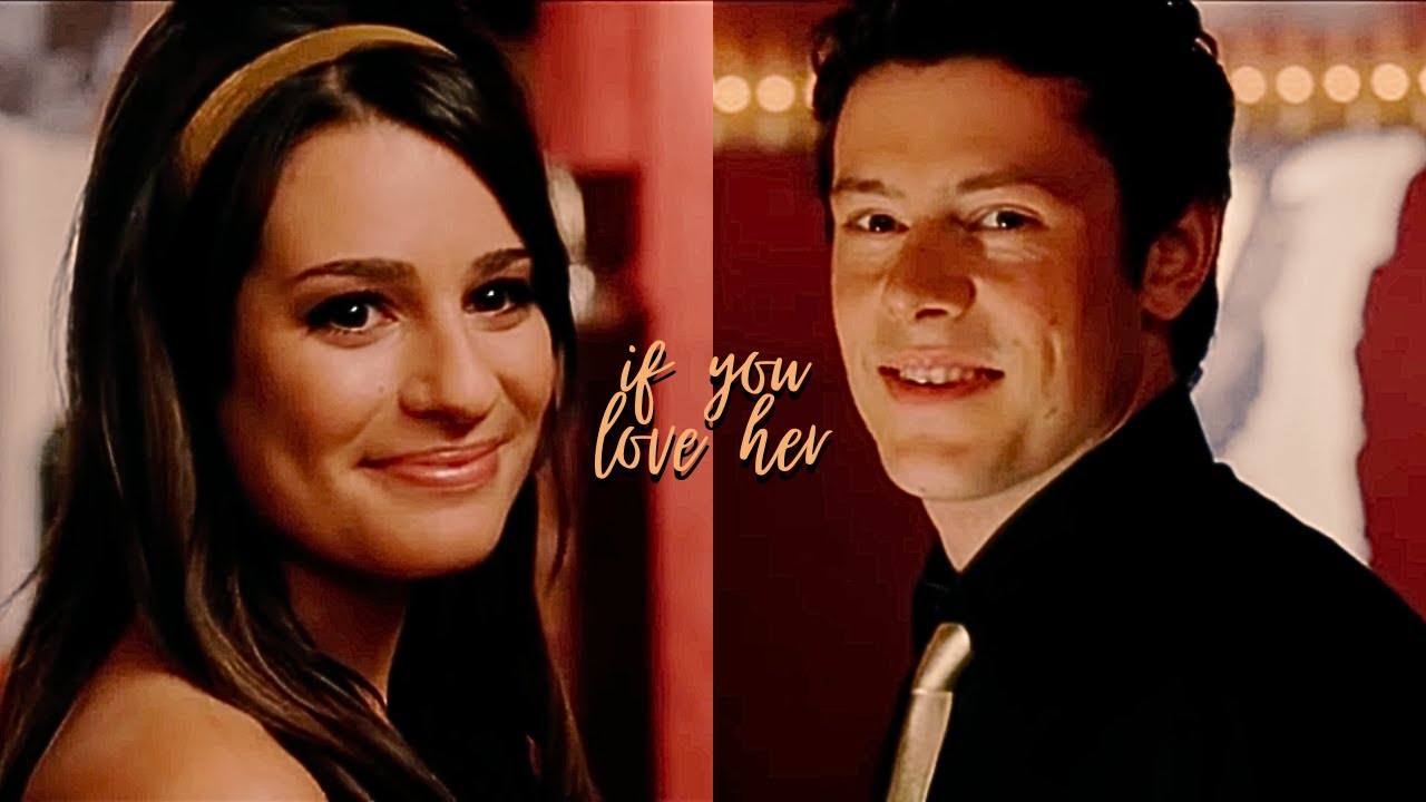 GLEE- PRETENDING with lyrics - Finn & Rachel video - Fanpop