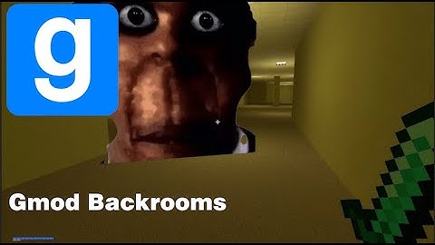 Running from nextbots in the Backrooms