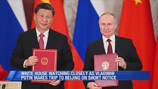 White House watching closely as Vladimir Putin makes trip to Beijing on short notice