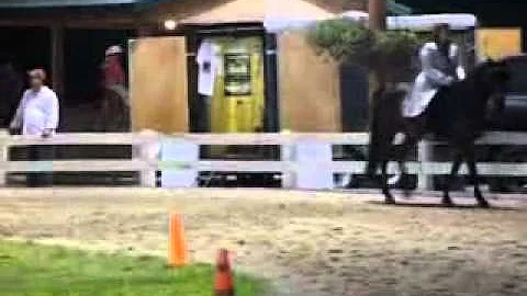 Sarah Prater riding Little Miss Jammer