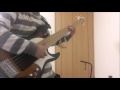 UNI-ZONE/IKUOのイントロをベースで弾いてみた
