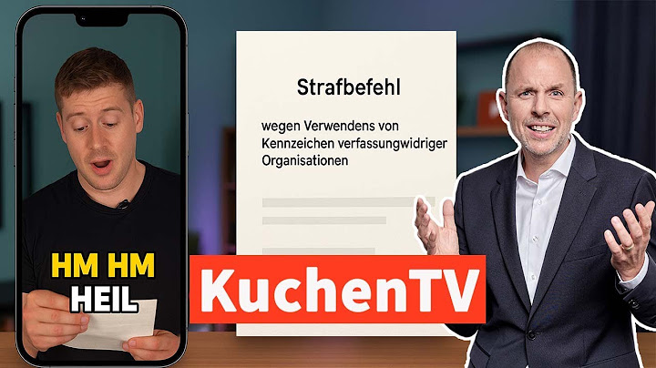 KuchenTV: "Absurder" Strafbefehl wegen Nazi-Parole! DAS droht ihm jetzt | Anwalt Christian Solmecke