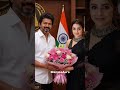 Is Vijay Thalapati Going marry actress Trisha Krishnan after become CM #actress