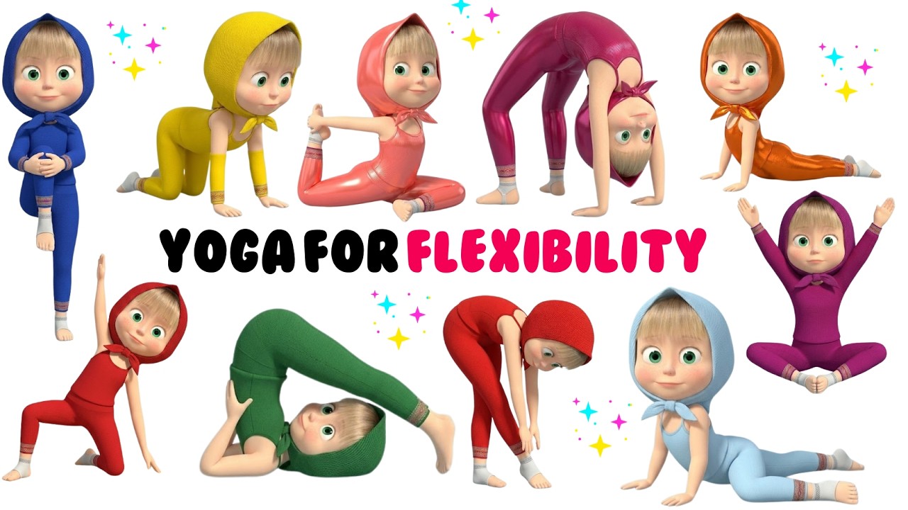 Easy Yoga for Kids: Relaxing Body & Mind | Yoga for Flexibility | Yoga Poses for Children