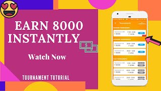 Join Tournament And Earn Big Cash Rewards || How to Join Tournament?|| Tournament कैसे Join करें? screenshot 2